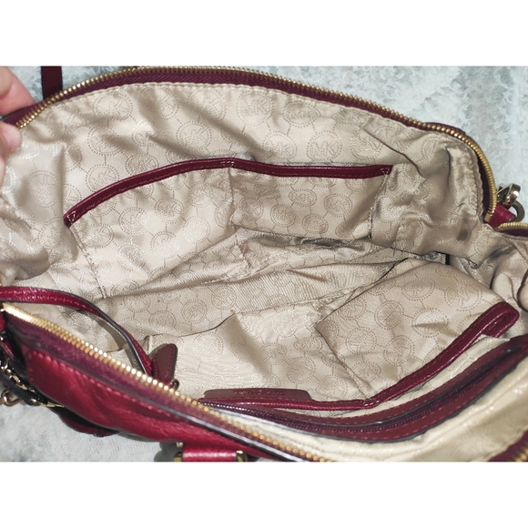 Michael Kors Leather Satchel - Picture 10 of 16